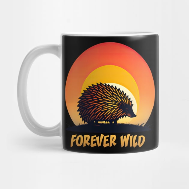 Wild Life - Porcupine - Forever Wild by i2studio